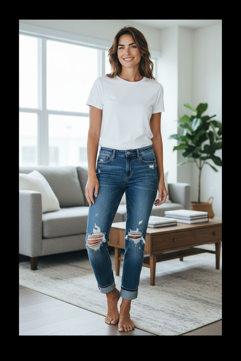 Judy Blue Boyfriend Cut