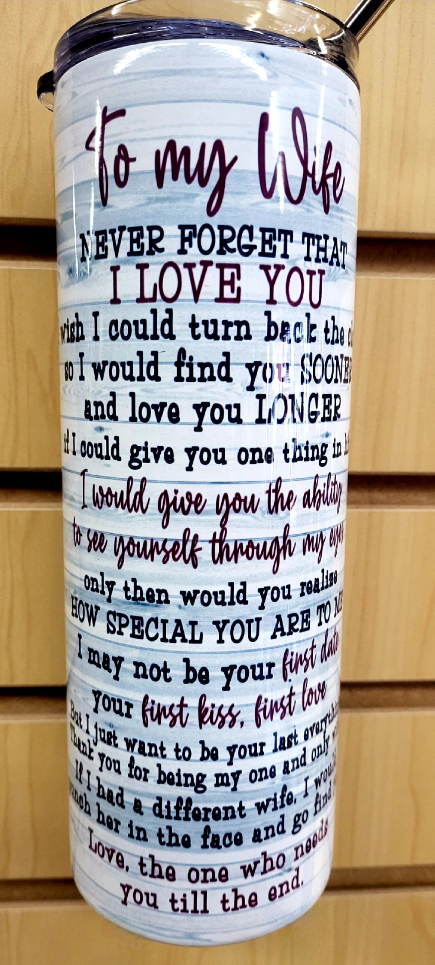 You & Me King Queen Tumbler
