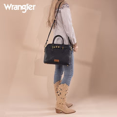 Wrangler Top Handle Tote/Crossbody Black