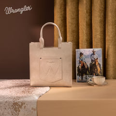 Wrangler Aztec Embroidered Tote Bag/Crossbody