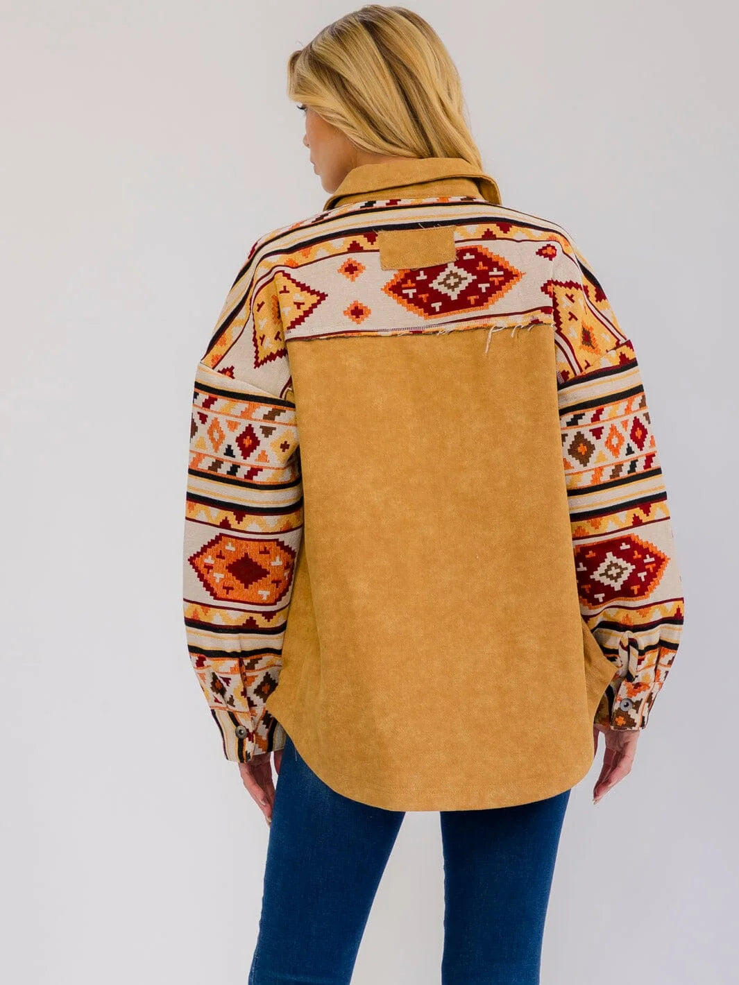 WOMEN'S LONG SLEEVE BUTTON UP JACKET
