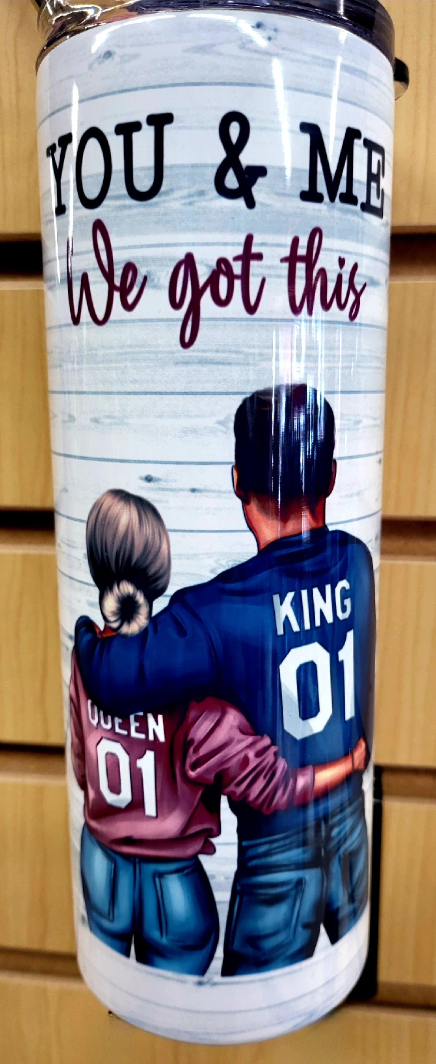 You & Me King Queen Tumbler