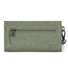Wrangler Whipstitch Wristlet Wallet