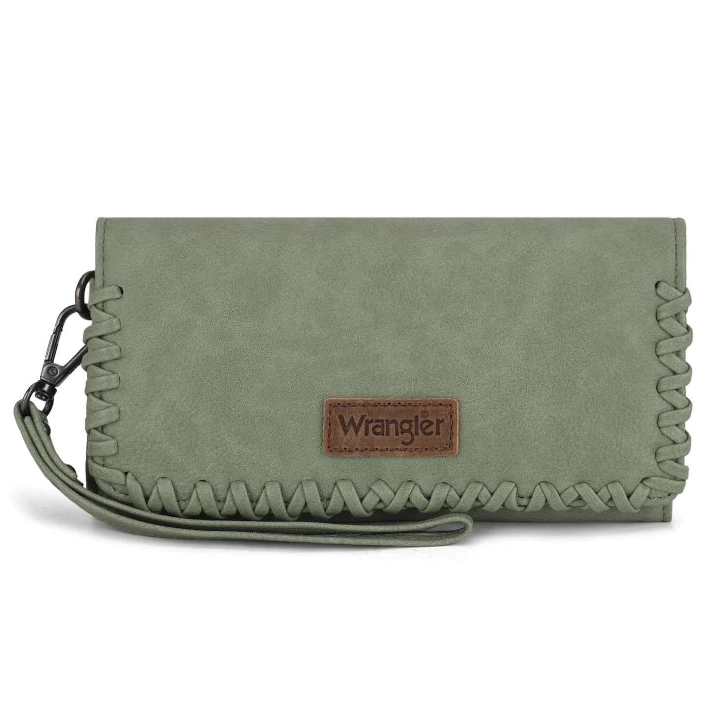 Wrangler Whipstitch Wristlet Wallet