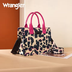 Wrangler Cow Print Concealed Carry Tote/Crossbody