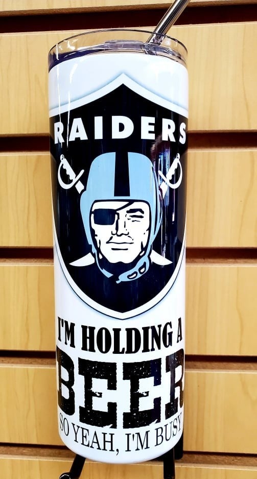 Raiders Tumbler