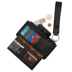 Wrangler Sunflower Card Wristlet Coffee