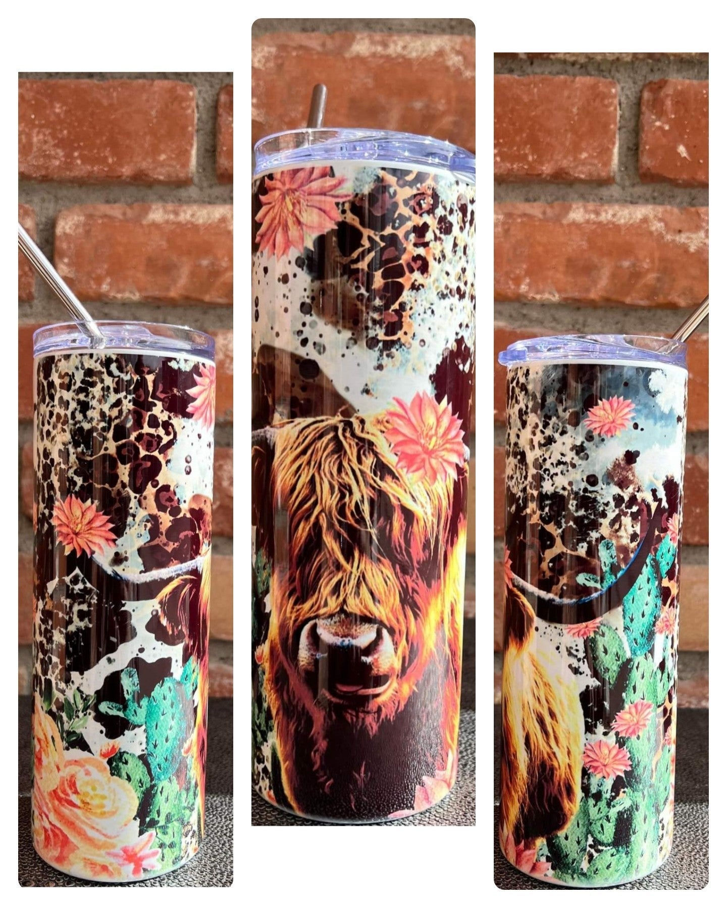 Highland Cow Tumbler